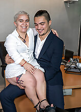 Mature.nl - Mature Midget Sara One Is Having Sex With Pretty Toyboy Cris Angelo