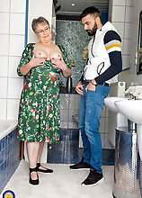 Mature.nl - Granny Neighbour Voyeur - Grandma Petra Is Getting A Surprise Visit