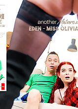 Mature.nl - Miss Olivia And Her Hot Stepmom Eden Share The Young Girls New Boyfriend