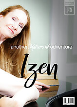 Mature.nl - Izen Is A Modern Skinny Granny With A Wet Shaved Pussy That Loves To Masturbate