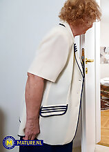Mature.nl - Grandma Noretta Ends Up In An Old And Young Lesbian Threesome With Two Hot Teeny Babes
