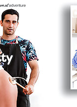 Mature.nl - Toyboy Cook Fucking His Hot Stepmilf Letty In The Livingroom