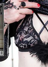 Killi Is A 61 Year Old Kinky Granny That Loves To Get Her Pussy Wet When Being Alone On The Sofa