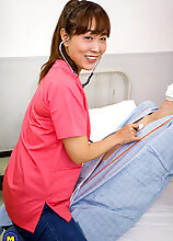 Mature.nl - One Lucky Patient Gets A Kinky POV Treatment By  Hot Mature Nurse Shoko Chiba