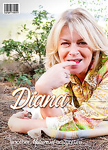 Diana Is A Hot Blonde Milf That Loves Masturbating In The Forest And Get Her Shaved Pussy Wet