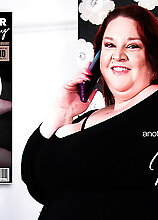 British Masturbating Missy Is A Bbw Cougar With A Big Ass Who Loves To Masturbate