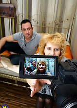 Mature.nl - Mature Celine Makes A Steamy Amateur Sextape With Her Younger Lover Roberto