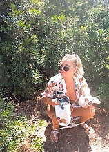 Mature.nl - Leidy De Leon Is A Hot German Milf That Loves To Fuck And Suck With Strangers In The Woods